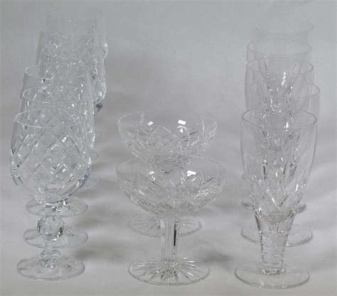 Luxury Crystal Wine, Champagne, and Water Glasses .